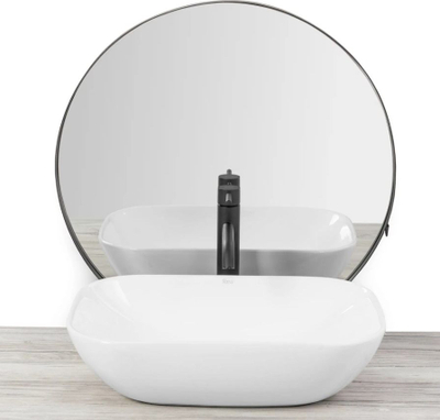 Lavabo mbi banak Rea Claudia, 51cm, e bardhë