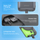 Powerbank Proove Neutron, 10000mAh, 22.5W, wireless, silver