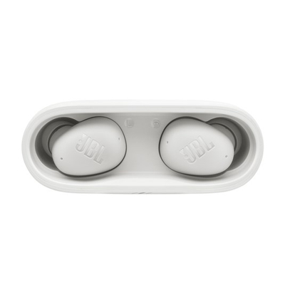 Слушалки JBL Vibe Buds 2 TWS, безжични, со ANC, бели