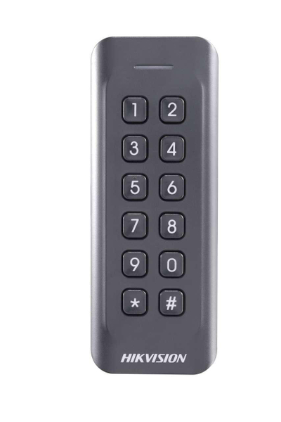Lexues kartelash Hikvision DS-K1802EK, me ndriçim, i bardhë