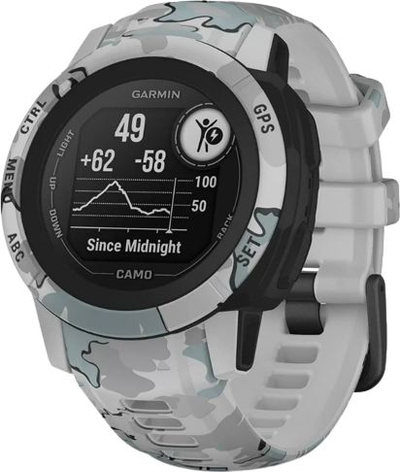 Ora sportive Garmin Instinct 2S Camo Edition, GPS, Mist Camo gri
