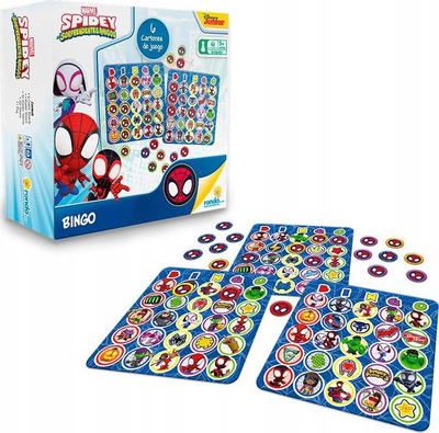 Игра бинго Spidey & Friends, едукативна, за деца