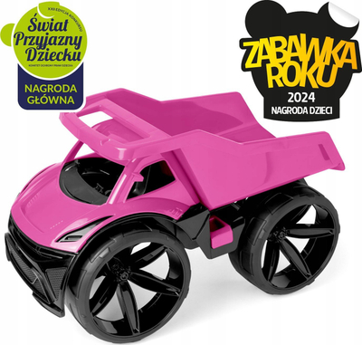 Kamion lodër Wader Maximus Pink, vetëshkarkues, 59 cm, rozë