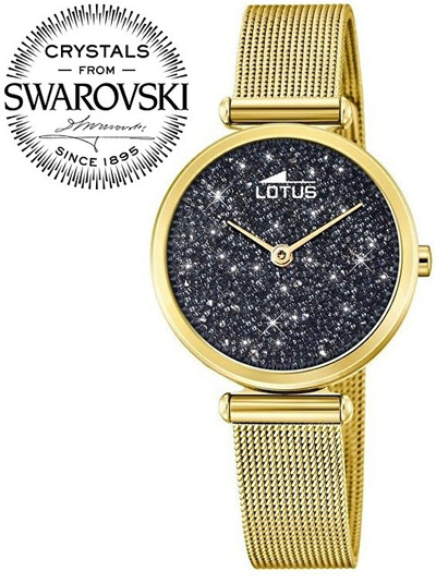 Orë dore Lotus Swarovski L18565/2