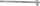 Çelës T GEKO 3/4\", 450mm, çelik CrV