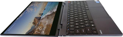Laptop Umax VisionBook 13Wr Flex, 13.3", Intel Celeron N4020, 4 GB RAM, Intel UHD 600, 128GB SSD, Windows 10 Pro, ngjyrë e zezë