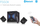 Altoparlantët F&D F550X, 2.1, 56W RMS, Bluetooth, NFC, FM, të zinj