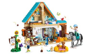 Lodër LEGO Veterinary Clinic for Horses and Pets 42651, set ndërtimi, për fëmijë, shumëngjyrësh