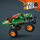 Set ndërtimi LEGO Technic 42149 Monster Jam Dragon, 2 në 1, 217 copa, i gjelbër