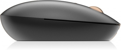 Бежичен глушец HP Spectre Rechargeable Mouse 700, со полначка батерија, ергономски, сив со бакар