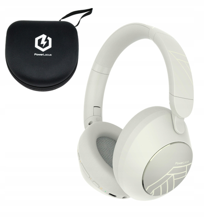 Kufje wireless PowerLocus Orion, mbi vesh, sand