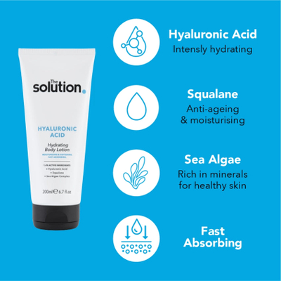 Losion për trup The Solution Hyaluronic Acid Hydrating Body Lotion, 200ml
