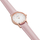 Orë dore Cluse La Vedette Rose Gold White/Pink CL18303
