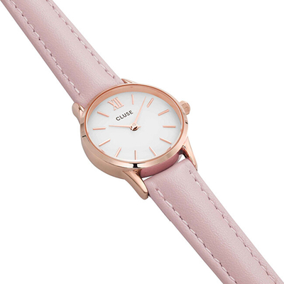 Orë dore Cluse La Vedette Rose Gold White/Pink CL18303
