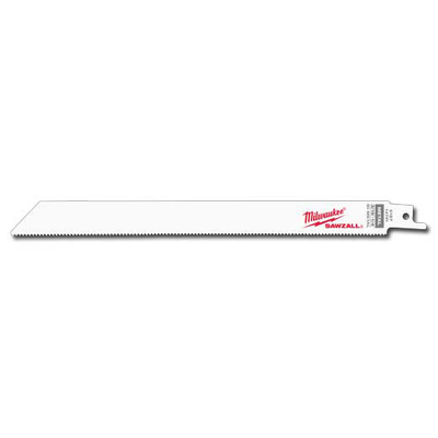 Tehe sharre reciproke Milwaukee Sawzall, 9", bi-metal 14 TPI, set 5 copë, e bardhë