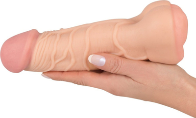 Masturbator edhe zgjatues penisi You2Toys Nature Skin, 2 në 1, material TPE, ngjyrë lëkure