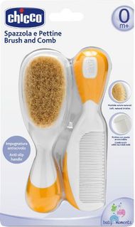 Brushë dhe krehër CHICCO, portokalli