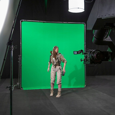 Sfond video Manfrotto StudioLink Chroma Key, set 3 x 3m, jeshil
