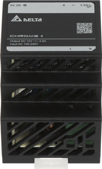 Furnizues rryme Delta Electronics DRC-12V060W-1RZ, 12V, 60W, gri
