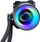Ftohës uji për CPU Cooler Master MasterLiquid ML280 Mirror ARGB, AIO 280mm, 2x140mm, i zi