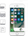 Xham mbrojtës Moshi Moshi IonGlass për iPhone 8 7 6s 6, i bardhë