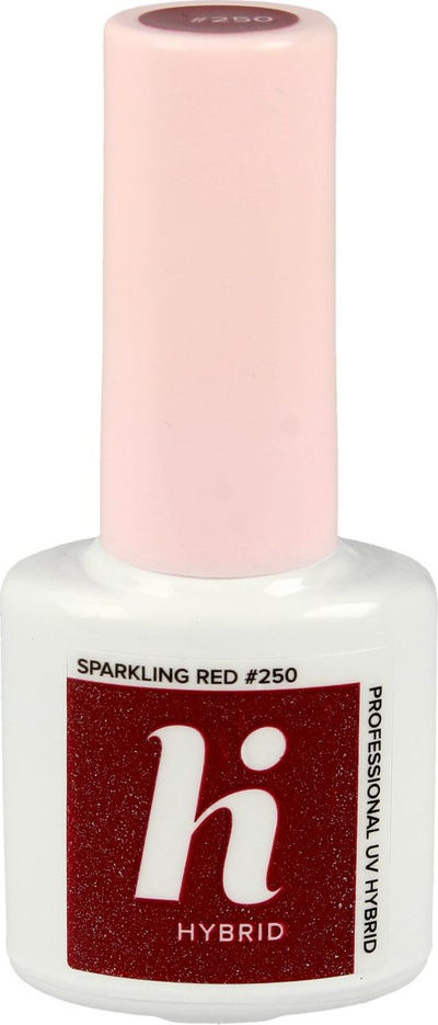 Llak thonjsh Semilac Professional UV Hybrid Moments 250, Sparkling Red