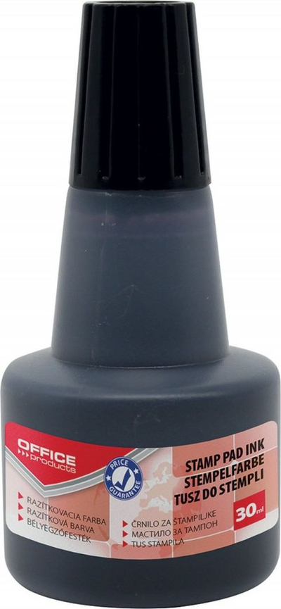 Ngjyrë për stampim Office Products, 30ml, e zezë