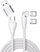 Kabllo USB 4smarts GravityCord, USB C, 1.8m, 100W, e bardhë