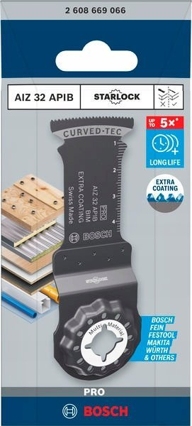 Сечило за сечење со потопување Bosch DIY PRO AIZ 32 AIB 2608669066, 32mm, Bi-Metal