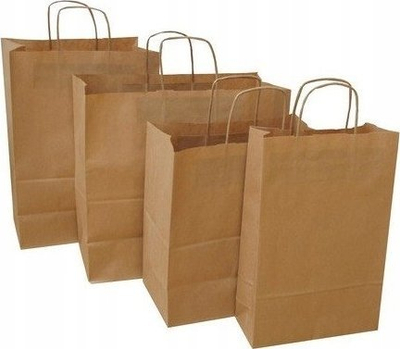 Qese letre NC Envelopes Ecobag, 240 x 100 x 360 mm, 90 g/m², kafe