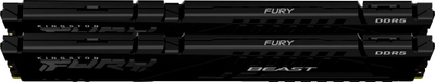Memorie Kingston Fury Beast, DDR5, 32 GB, 6000 MHz, CL36, KF560C36BBEK2-32