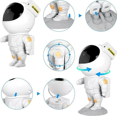 Projektor LED nate Aptel AK235A, 5W, formë astronauti, i bardhë