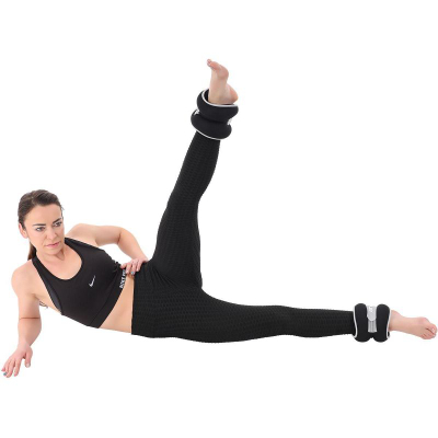 Pesha për kyç dore edhe kyç këmbe Victoria Sport EB FIT, 4 kg, set 2x2 kg, e kuqe