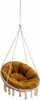 Jastëk për luhatëse HOBBYGARDEN Stork Nest Large, 92 cm, kadife, i gjelbër