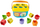 Lodër formash Fisher Price Baby’s First Blocks FFC84, 10 blloqe, për kalamaj të vegjël, me shumë ngjyra