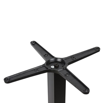 Këmbë tavoline Cast Iron HM416, bazë 45x45cm, lartësi 72cm, e zezë
