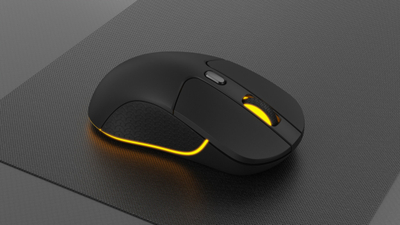 Maus Keychron M3 A23, 8K, безжичен и со кабел, црн