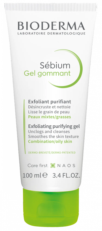 Eksfoliues Bioderma Sebium Gel Gommant, 100ml