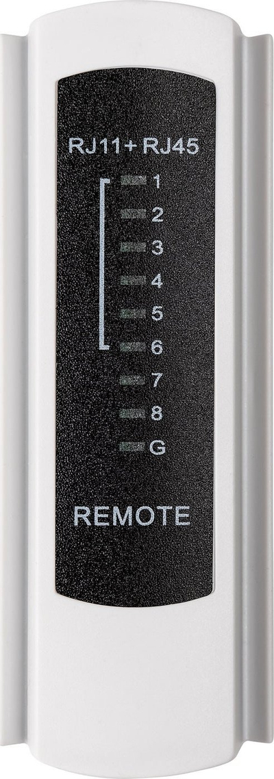 Testues kabllosh rrjeti Schwaiger NWM1 531, RJ45 RJ11, i zi me të bardhë