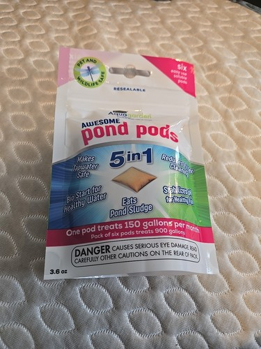 Pod-e pastrimi për pellg AquaGarden Awesome Pond Pods, 5 në 1, paketim 6 copë