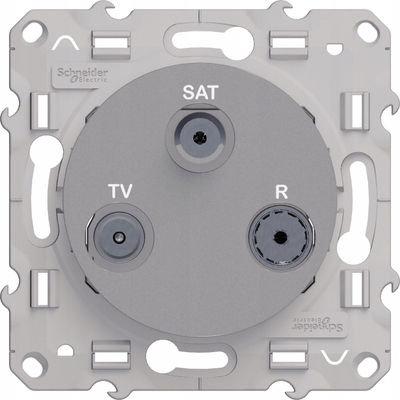 Prizë murale Schneider Electric S350 Odace, 24 V, e bardhë gri