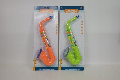 Lodër saksofon M&amp;Z 12875, muzikore, shumëngjyrësh, plastike