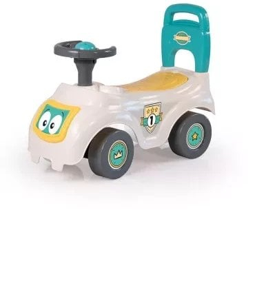 Makinë lodër ride on Dolu Sit n Ride, me dorezë shtytëse, e bardhë