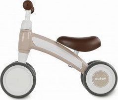Biçikletë ekuilibri Qplay Cutey 5, pa pedale, për kalama, bezhë