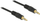 Kabllo Delock Jack 3.5mm - Jack 3.5mm, 0.5m, e zezë
