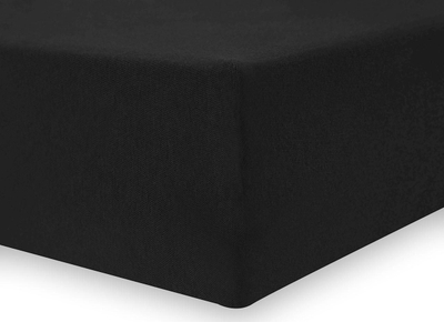 Çarçaf me lastik DecoKing Amber, jersey, 120 x 200 cm, i zi