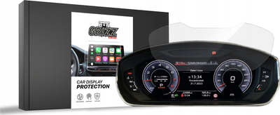 Керамички филм за екран GRIZZ за Audi A8 Virtual Cockpit 10.25", 2021-2025, проѕирен