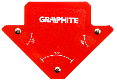 GRAPHITE Магнетен Држач за Заварување, 82x120x13 mm