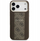Këllëf Guess Hardcase 4G për iPhone 17 Pro Max, smartphone cover, kafe