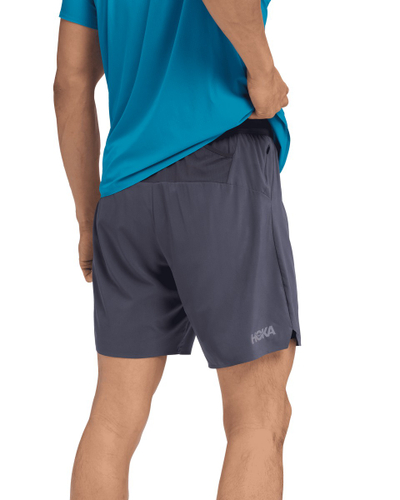 Shorce vrapimi HOKA Glide 2in1 për meshkuj, performance, gri e errët